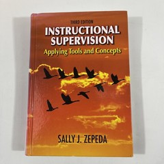 Instructional Supervision : Applying Tools and Concepts by Sally J. Zepeda