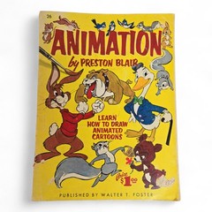 Animation by Preston Blair Learn How To Draw Animated Cartoons c. 1949
