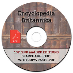 ENCYCLOPEDIA BRITANNICA-1st-2nd-3rd Editions-ALL VOLUMES-Reference Books-on DVD