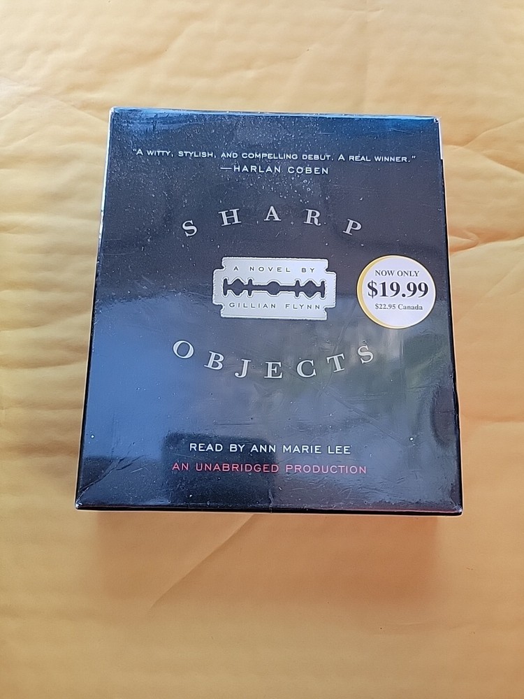 Sharp Objects A Novel by Gillian Flynn (2013, Compact Disc,…