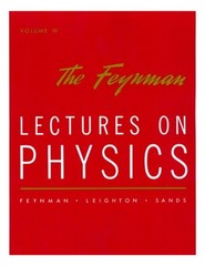 THE FEYNMAN LECTURES ON PHYSICS, VOL. 3 By Richard P. Feynman & Robert B. VG