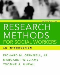 Research Methods for Social Workers: An Introduction…