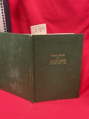 Matson, Clarence H. ; Wilm… Hand Book of World Tra…