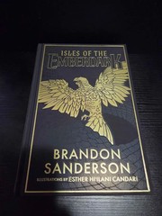 Signed Isles of the Emberdark Brandon Sanderson Dragonsteel Edition First Print