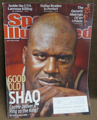 #1259 SPORTS ILLUSTRATED MAY 17 2010 SHAQUILLE ONEAL