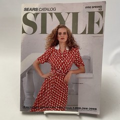 Sears Style Catalog 1990 Spring Vintage Fashion Retro Clothing 90s 427 Pages