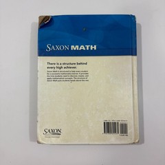 Saxon Math Intermediate 5 Student Edition 2012 Hardcover By Stephen Hake Book
