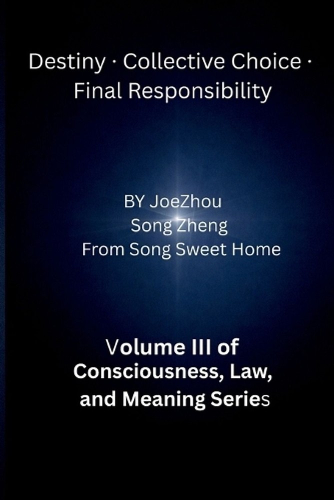 Responsibility, Choice, and the Architecture of Meaning: Book III of Consciousne