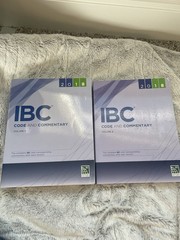 ICC Code Council IBC Code and Commentary 2018 Vol 1 & 2 Paperback