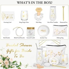 Ultimate Bride To Be Gift Set: Relaxing Essentials & Elegant Keepsakes
