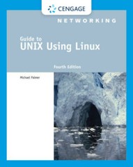 Guide to UNIX Using Linux (Networking (Course Technology)) – Paperback – GOOD