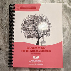 Well-Trained Mind Press Grammar for the Well-Trained Mind Red Key Spiral
