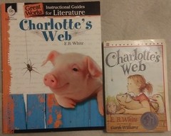 Charlotte&rsquo;s Web Literature Unit + reading book