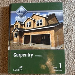 NCCER 2013 CARPENTRY Training Guide Level 1 Fifth Edition *EXCELLENT*