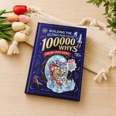 100000 Whys Science Learning Book for Kids STEM Education English Edition