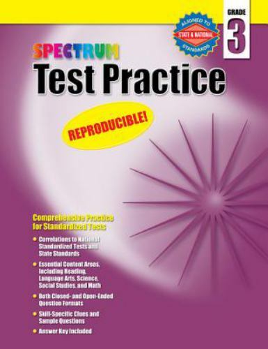Test Practice: Grade 3 – 9781577687238, paperback