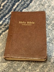 Holy Bible Concordance KJV Red Letter Edition 1973 Red Cover Word Aflame Press