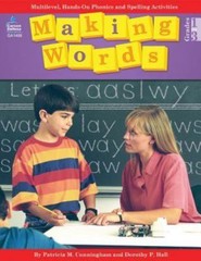 Making Words Grades 1 – 3 by Patricia Cunningham Phonics Spelling Activities