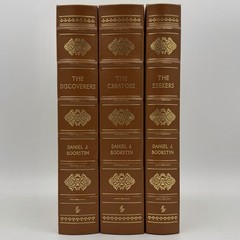 The Knowledge Trilogy – Daniel J. Boorstin (Easton Press, 1998) Collector’s Ed.