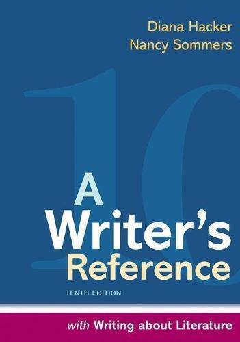 A Writers Reference with Writing About Literature – Spiral-bound – GOOD