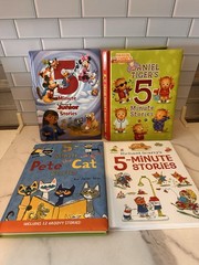 5 Minute Stories Storybook 4 Mixed Book Lot
