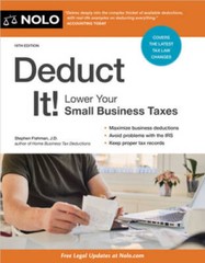 Deduct It: Lower Your Small Business Taxes – Paperback – GOOD