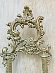 Item 37 – Large Solid Brass Easel 41.5cm x 18cm x 7cm