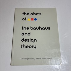 Bauhaus Book ABC’s Design Theory MCM Mid Century Modern Art Architecture Books