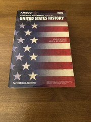 Advanced Placement United States History, 2020 Edition AMSCO GOOD NO MARKS