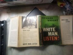 White Man, Listen! – Richard Wright – HC DJ Doubleday 1957, 1st Vg/Vg
