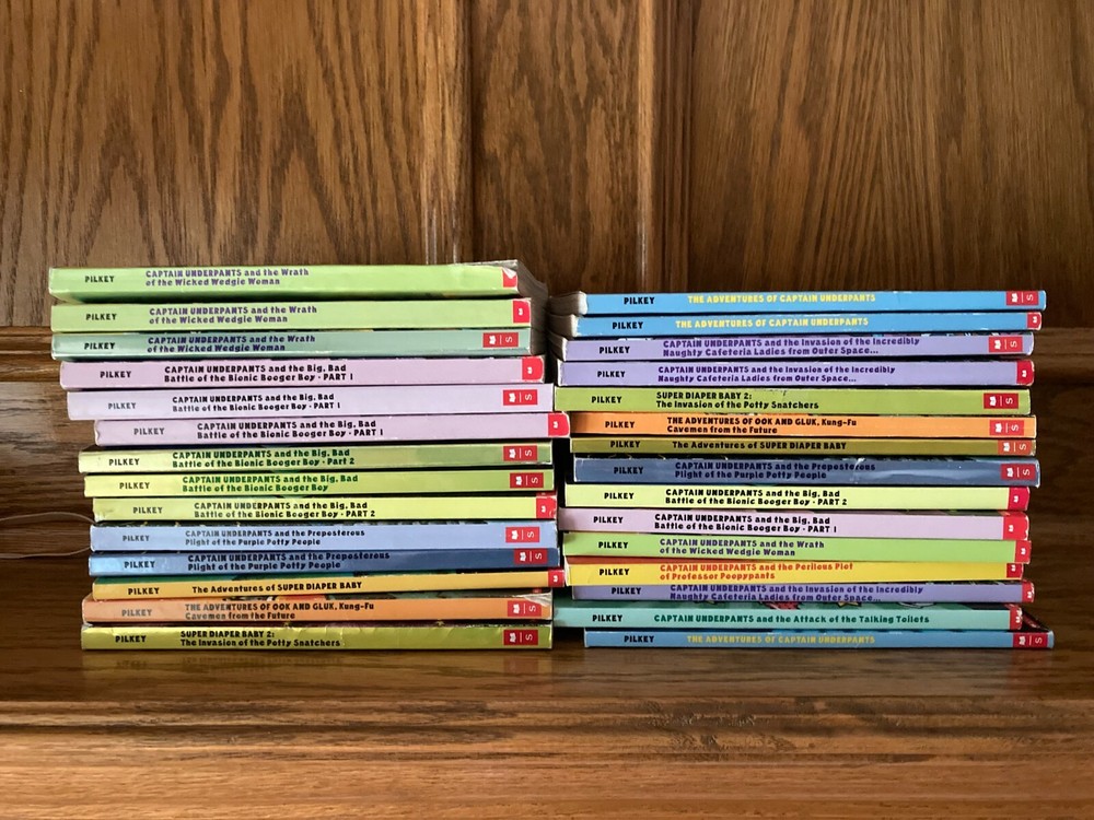 Captain Underpants Lot – Complete your Set – Choose your Titles HC and Paperback