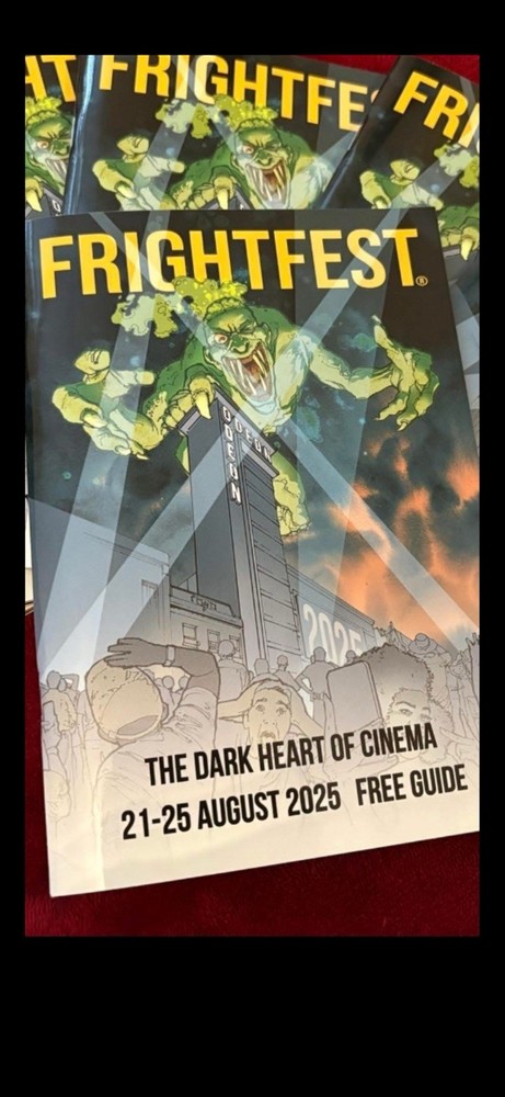 FrightFest Programme 2025 80 Pages + Promotional Items