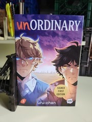 FIRST EDITION UNORDINARY SIGNED BY AUTHOR URU-CHAN HC COLLECTIBLE COMIC BOOK F3