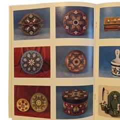 Halllingdal Rosemaling Round Brush Technique Instruction Book Claudine Schatz