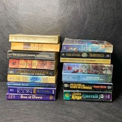 Epic Vintage Fantasy Sci-Fi Horror Paperback Lot, 16 Books Mary Stewart Merlin +