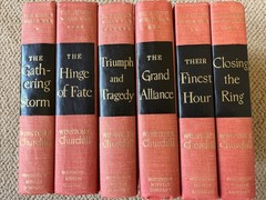 Winston Churchill Second World War WW2 II 1948-1953 Set Lot Vintage