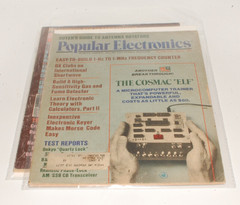 Popular Electronics Magazine August & September 1976 COSMAC ELF Cover – Aug Sep