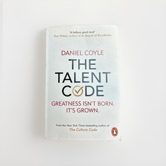 The Talent Code Daniel Coyle Paperback Smart Thinking Growth Mindset Book