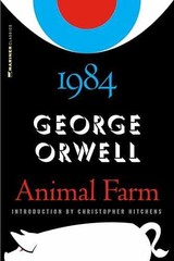 Animal Farm And 1984: – Hardcover, by Orwell George; Hitchens – Acceptable j