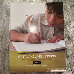 Well-Trained Mind Press First Language Lessons Level 3 – Parent Guide