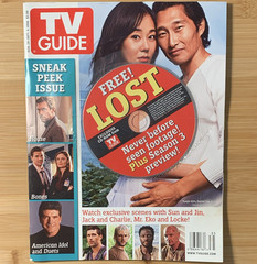 TV Guide Sneak Peek Issue Aug/Sep 2006 Issue 35 LOST Yunjin Kim