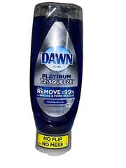 Dawn Ultra 18 oz Ez Squeeze Platinum Dish Soap Refreshing Rain