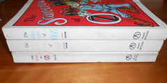 3 L. Frank Baum Oz (Road to~Patchwork Girl~Scarecrow) Rand McNally – TPB GC