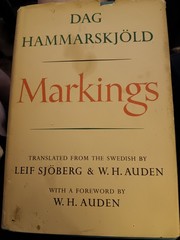 Dag Hammarskjold MARKINGS Hardback Nook With Dust Jacket Buy $9.99