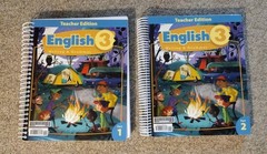 BJU English 3 Teacher&rsquo;s Edition Parts 1 & 2