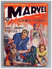 Marvel Science Stories Pulp 1st Series Aug 1939 Vol. 1 #5 GD/VG 3.0