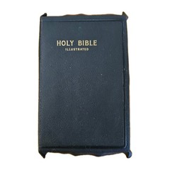 Vtg Holy Bible KJV Self Pronouncing Edition World Publishing Company Illustrated