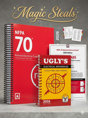 NFPA 70 2026 NEC Code Book + Ugly&rsquo;s Electrical Ref Spiral + Index TAB 2026