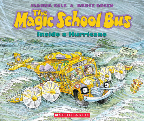 The Magic School Bus Inside A Hurricane – Paperback By Cole, Joanna – GOOD