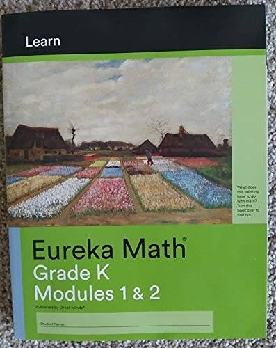 Eureka Math Learn Grade K Modules 1 2 – Unknown Binding By Unknown – VERY GOOD